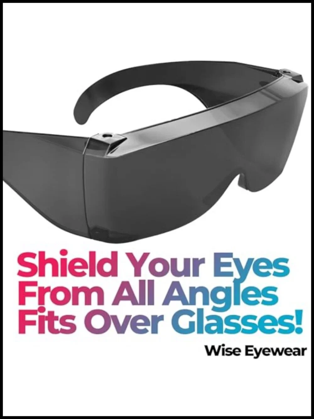 Wrap Around Fit Over Glasses Sunglasses UV400 Protection